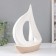 Souvenir Ceramics "Big Saisen" Sand-white 22.5x8.5x25.3 cm