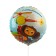 Foil ball 18 "Cheburashka", circle