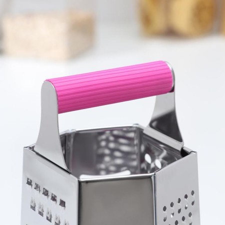 Hexagonal hexagonal “Palette”, 11 × 12 × 19 cm, rubberized handle, color mix-2