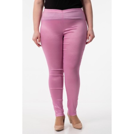 Female trousers, size 56, pink color-1