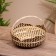 VAZ with a covered lid, from bamboo 30x30x20 cm