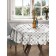 The tablecloth “Figure changes”, round, Saten, d = 150 cm