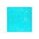 A set of snowflakes for decor, counting material, turquoise color