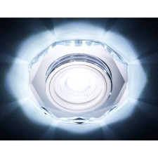 Ambrella Light Lumber built -in LED, G5.3, 3W, Chrome Color, D = 60 mm