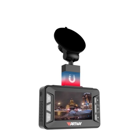 DVR + Radar-detector Artway MD-106, 2.4 ", review 170 °, 1920 x 1080