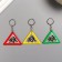 Browler plastic reflective "Mix" Mix 6.2x4.5 cm