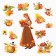 Set for the design of the class “First of September” 13 items, 25 x 34 cm