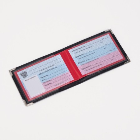 Cover for a "pass", with a window, the color is black-3