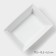 Baking Magistro White Gloss heat -resistant ceramics, 700 ml, 17.5 × 13.5 × 5.5 cm