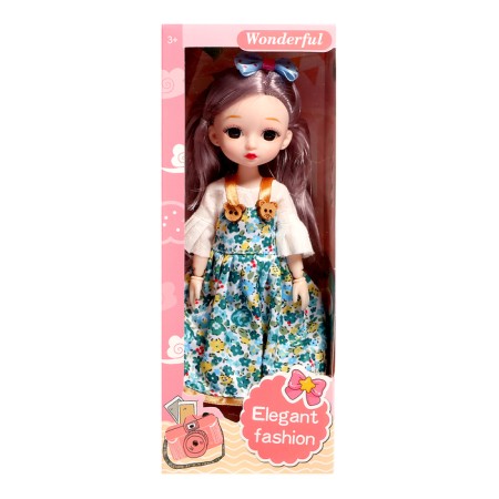 Carbonnic doll "Flower style", mix-13