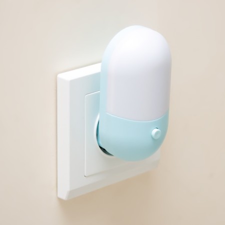 The nightlight "finni" LED 1W Blue 4.5x6x9 cm Risalux-3