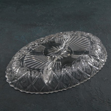 Glass Menzhitsa "Northern Star", 4 sections, 27.5 × 18.5 × 3.5 cm-2