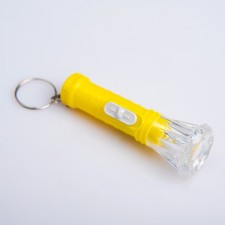 Flashlight flashlights, 1 LED, flower divet, 2.2 x 6.5 cm, mix