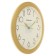 Wall clock, series: Classic, D-29 cm, golden rim