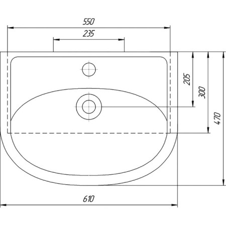 ROSA sink Coos 60-1