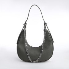 Bag Women's Sobo on the zipper Textura, average size, color gray