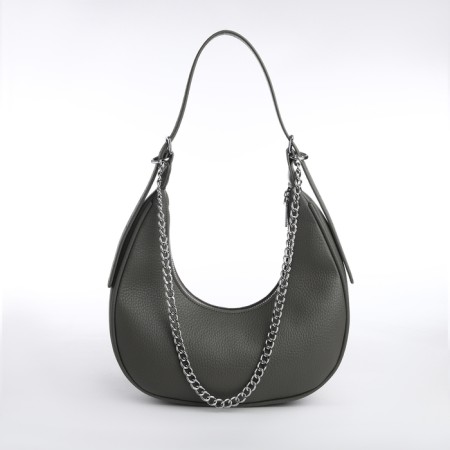 Bag Women's Sobo on the zipper Textura, average size, color gray