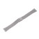 Watch strap, 20 mm, metal, L-17 cm, chrome