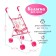 Stroller for dolls, cane, metal frame