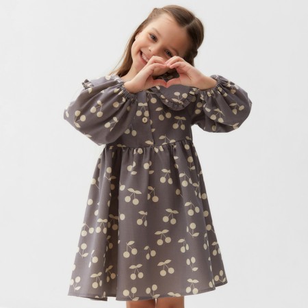 Платье детское с воротником KAFTAN р.30 (98-104 см)-5