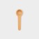 Spoon for spices, 7.5 cm, milk color