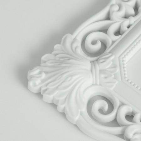 Photo frame plastic 10x15 cm "Rococo" white 22.5x17.8 cm-3