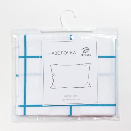 Pillowcase Ethel "Cell" 50x70 cm, 100% cotton, calico-2