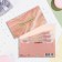 Money envelope "Happy Birthday!" pink marble, embossing, 16.5 x 8.5 cm