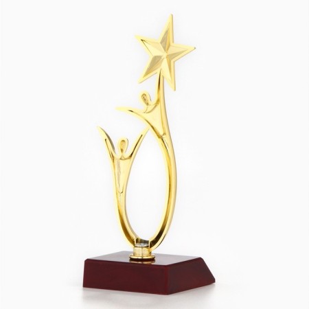 The Cup "Favorite Educator", award figure, gold, plastic, 18 x 6 cm.-3