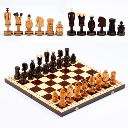 Chess Polish Madon "Royal", 49 x 49 cm, King H-12 cm, Pig H-6 cm-1