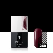 Color gel polish Pole, No. 269 Terry Burgundy, 8 ml