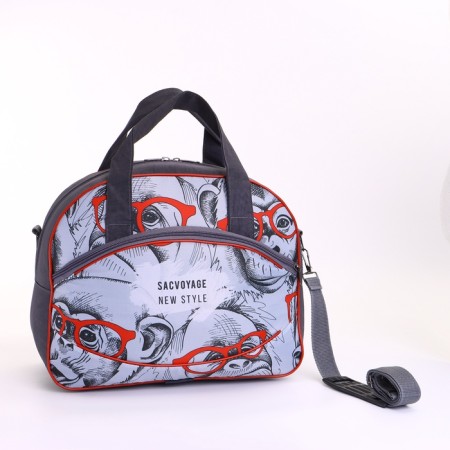 Small Small 37 L (S) SACVOYAGE, with extension, road trim on lightning, color gray color-9