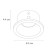 Pointed-built lamp Arte Lamp Helm A2869PL-1BK, GU10, 35 W, 8.5x8.5x4.4 cm, black