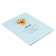 Universal diary for grades 1-11, "blue delicate plain", integral (flexible) cover, glossy lamination, 40 sheets