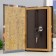 Safe-book wood, leatherette "Interior design. Forms and colors" 21x13x5 cm