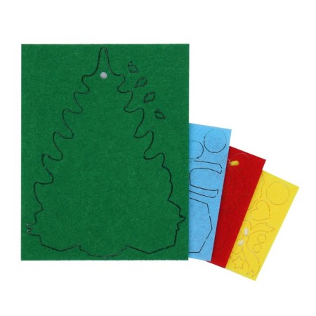 Set for creativity "Create a Christmas tree decoration from felt"-3