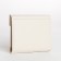 Women's wallet on the button, white color