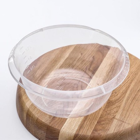 Bowl with measured division, 2 l, transparent-1