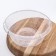 Bowl with measured division, 2 l, transparent