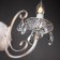 Sconces ALDA 1x60W E14 white, gold