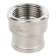 The coupling Stout SFT-0006-000134, 1 "x 3/4", internal thread, transition, nickel-plated brass