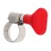 Clamp with the "lamb" Zein English, diameter 10-16 mm, width 9 mm, stainless steel