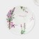 Service Porcelain Tea Daulay "Lavender", 12 items: 6 cups 220 ml, 6 saucer d = 14 cm