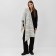 Female Bilateral Mist Gray/Milk scarf, size 47*226cm