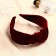 Hair cap "Anisia" 4 cm, burgundy