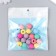 Beads for creativity Tree "Bright balls with a chamfer" set of 25 grams 1.5x1.6 cm