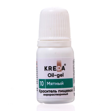 Oil-Gel Displays, fat-soluble, mint, 10 ml