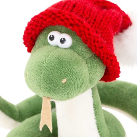 New Year! Soft toy "Pitosh Serpent", 12 cm-4