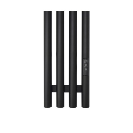 Electric towel Grois Quartet, 180x1500 mm, lower right, black-1