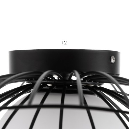 Lamp 2475/1 E27 40W Black 45x45x25 cm Bayerlux-5